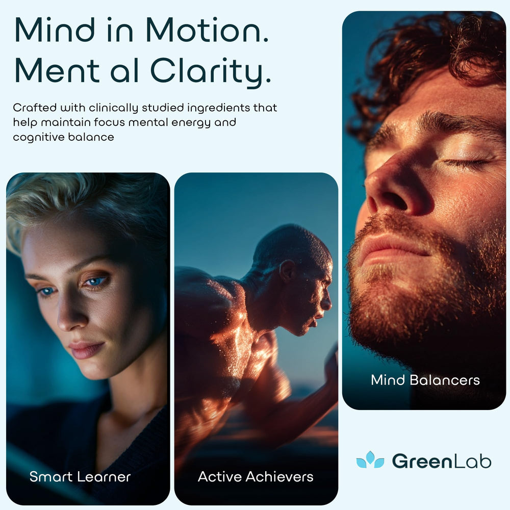 GreenLab NEURO FOKUS+ box open to reveal capsules.