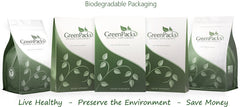 GreenPacks Maca Root Concentrate packaging box with clear ingredient details
