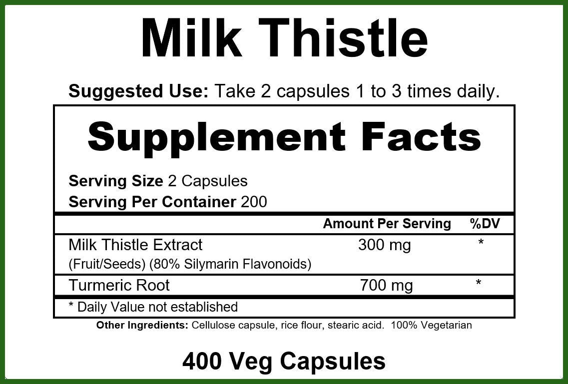 GreenPacks Milk Thistle Extract capsules close-up for easy daily supplementation.