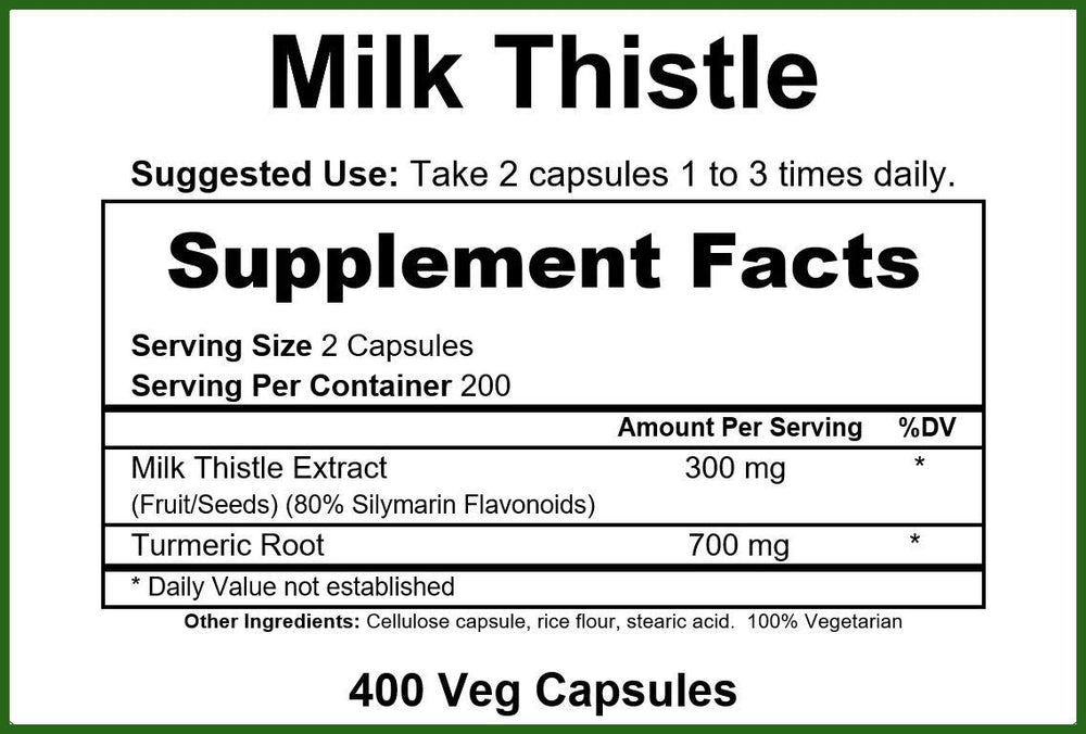 GreenPacks Milk Thistle Extract capsules close-up for easy daily supplementation.