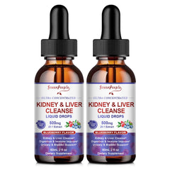 GreenPeople Kidney Cleanse bottle front, compact detox option for daily wellness.