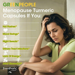 GreenPeople label features Black Cohosh and Ashwagandha for balance support.