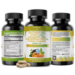 In-use scene shows GreenPeople capsules integrated into a morning routine.