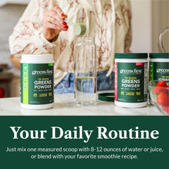 Greens First dairy-free label appeals to dairy-free diets and allergen awareness.