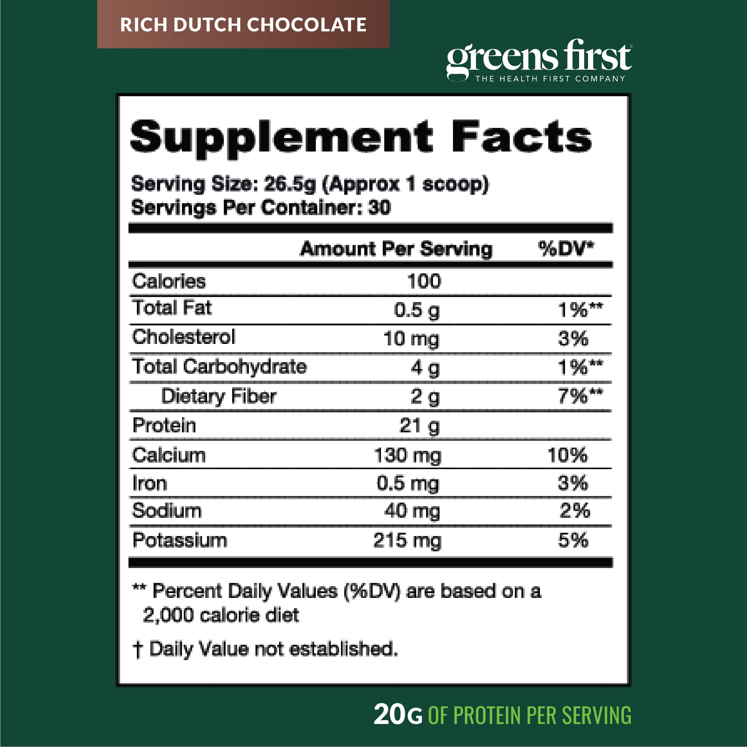 Greens First Dream Protein Whey lifestyle setup with greens for healthy living