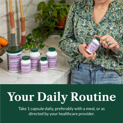 Greens First MAKTrek delivery system graphic showcases enhanced probiotic survival.