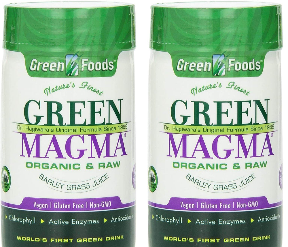 Green Foods Green Magma bottle front view showing daily nutritional support