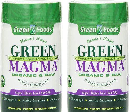 Green Foods Green Magma bottle front view showing daily nutritional support