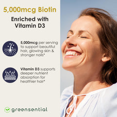 Greensential plant-based pectin gummies without gelatin or artificial colors.