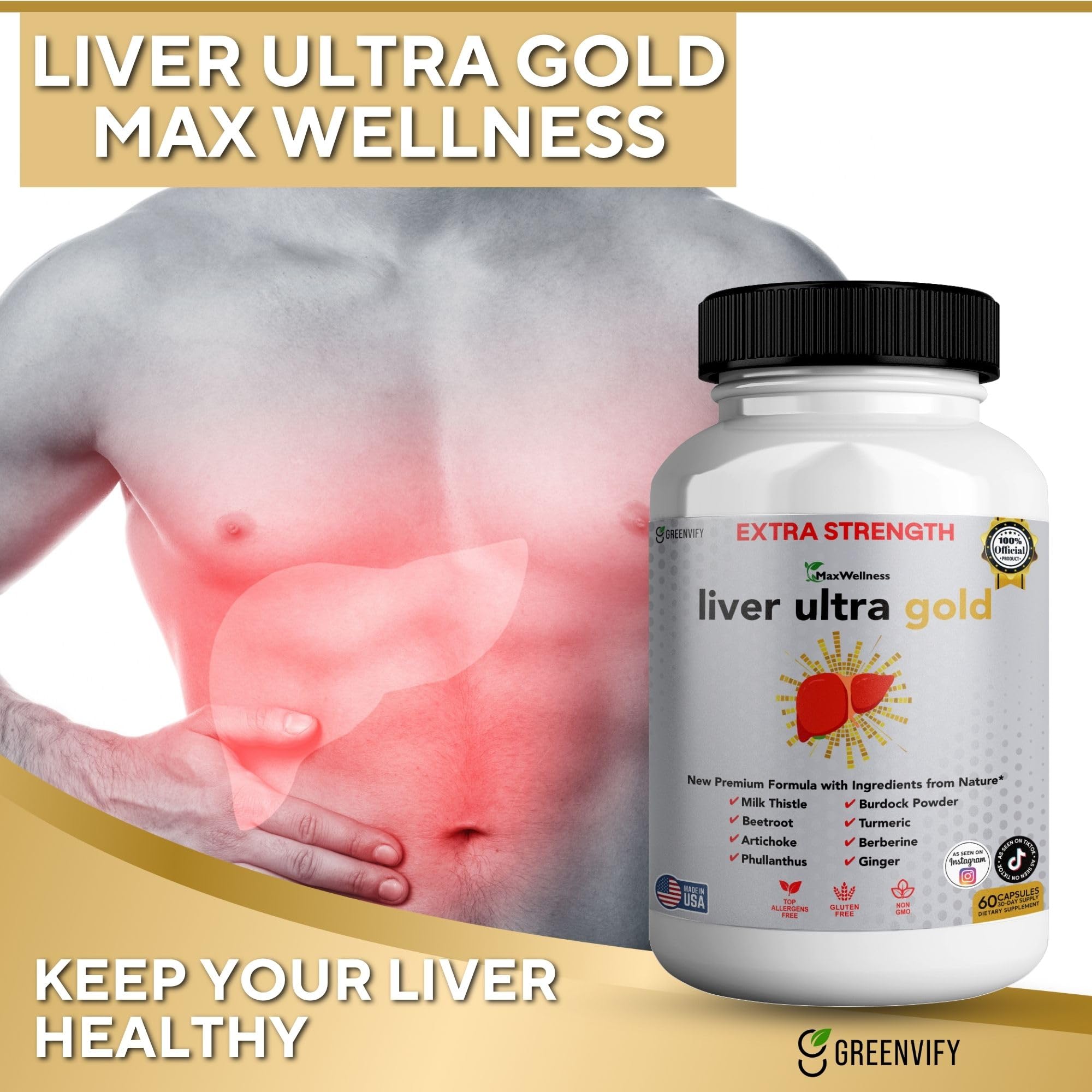GreenVify Artichoke image highlights traditional plant-based support for digestion.
