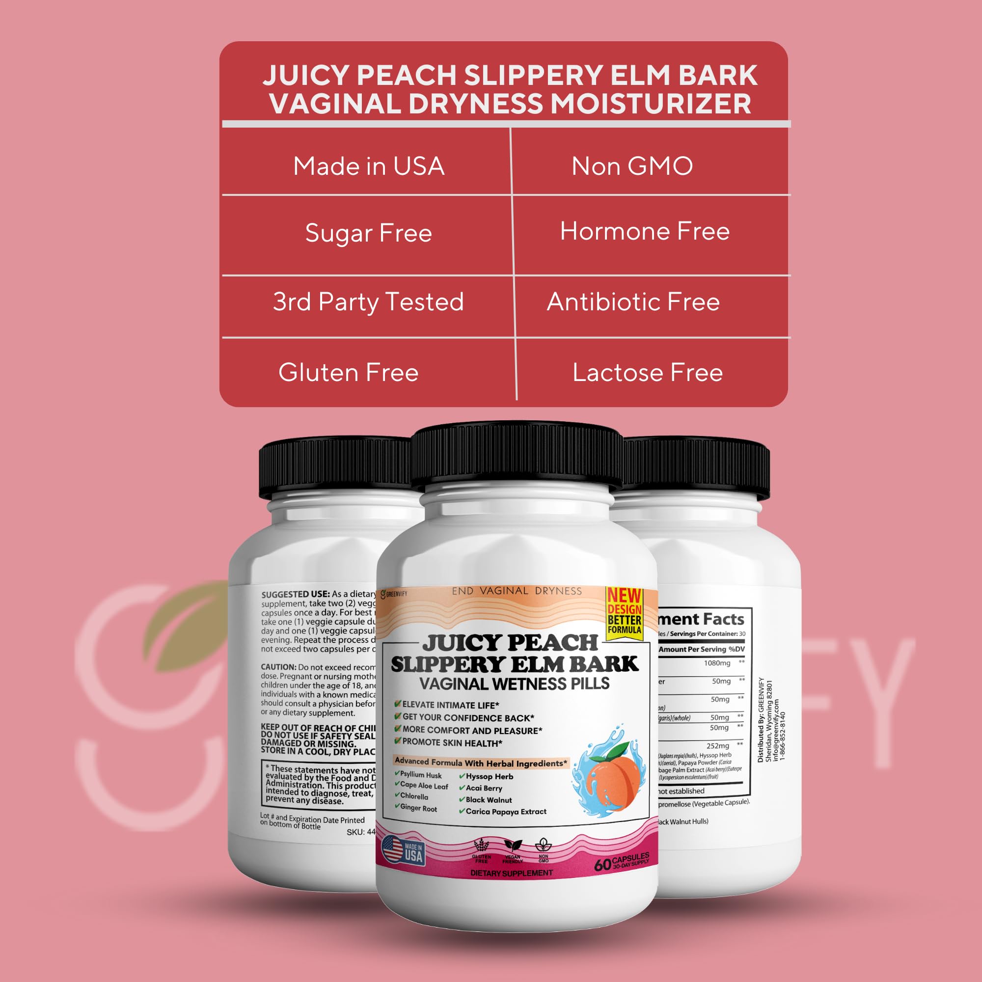 GREENVIFY Daily-use visual suggesting routine feminine care