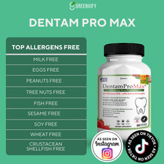 GREENVIFY DentamPro Max capsule in hand demonstrates simple daily use