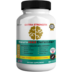GREENVIFY NeuroMAX Defender extra-strength bottle front for daily brain support