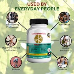 GREENVIFY NeuroMAX Defender herbal blend scene signaling natural cognitive support