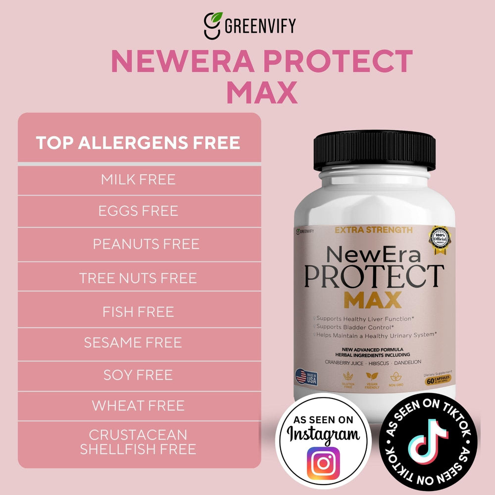 GREENVIFY Protect Max capsules closeup showing veggie capsules for daily use.