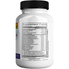GREENVIFY ProstateViva Max capsules close-up showing natural ingredients for prostate health.