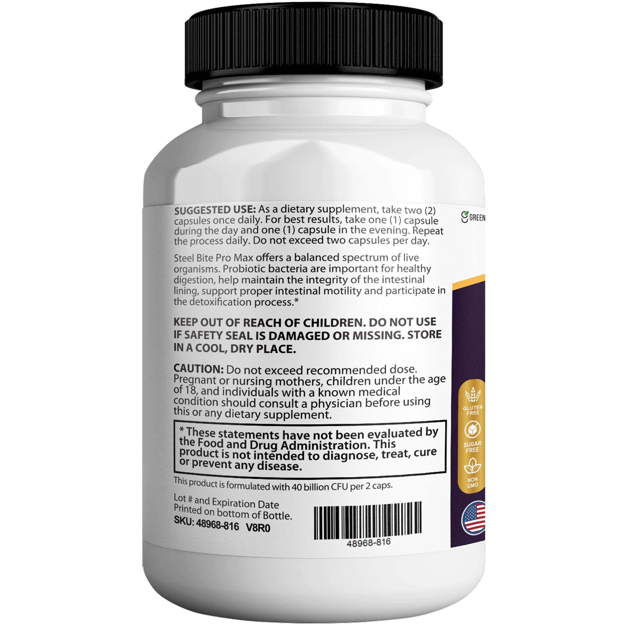 GREENVIFY 30-day supply shown beside calendar for consistent routine