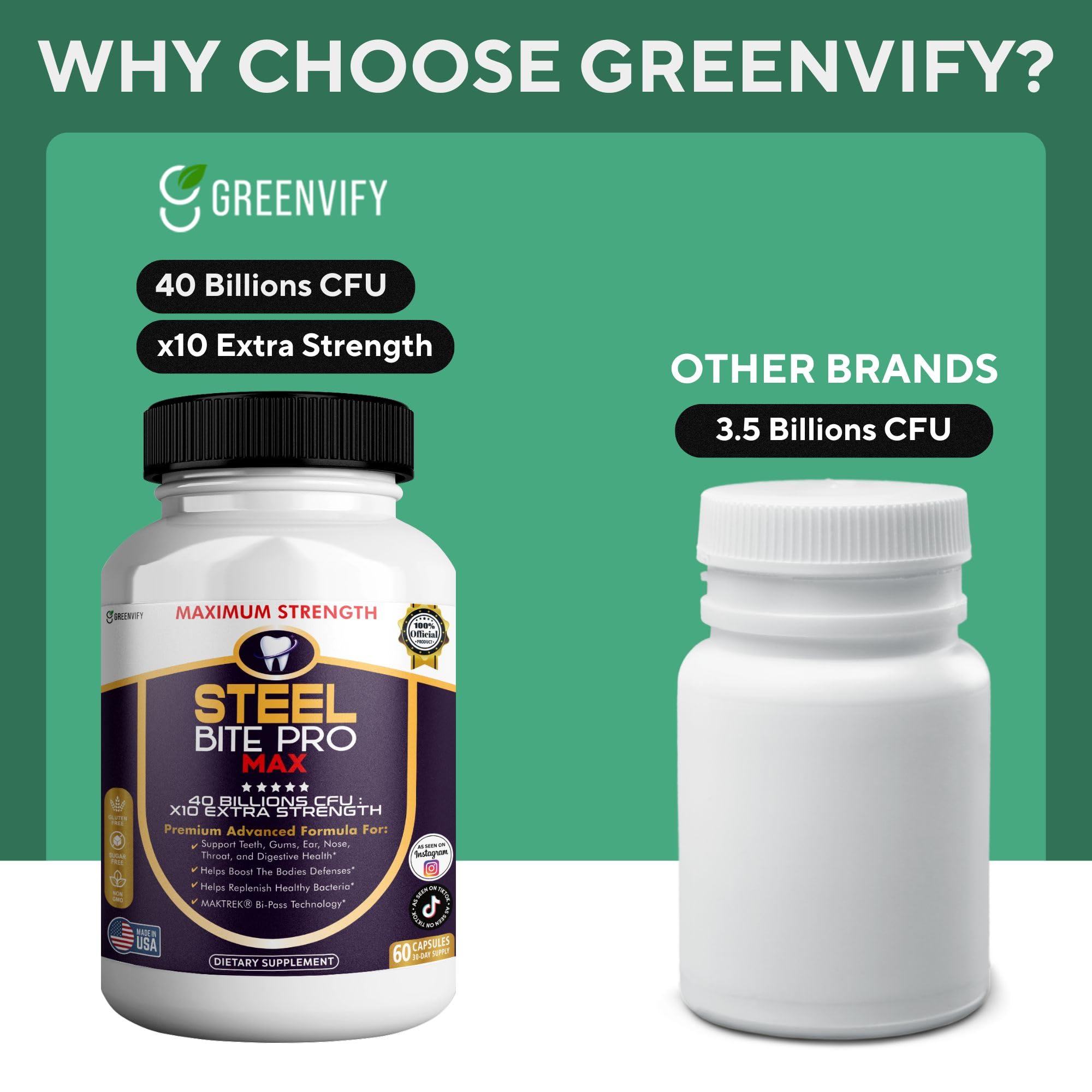 GREENVIFY natural ingredients visual conveying gluten-free and non-GMO quality