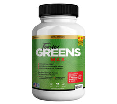GREENVIFY Tonic Greens Max elderberry bottle highlighting immune support and antioxidant potential