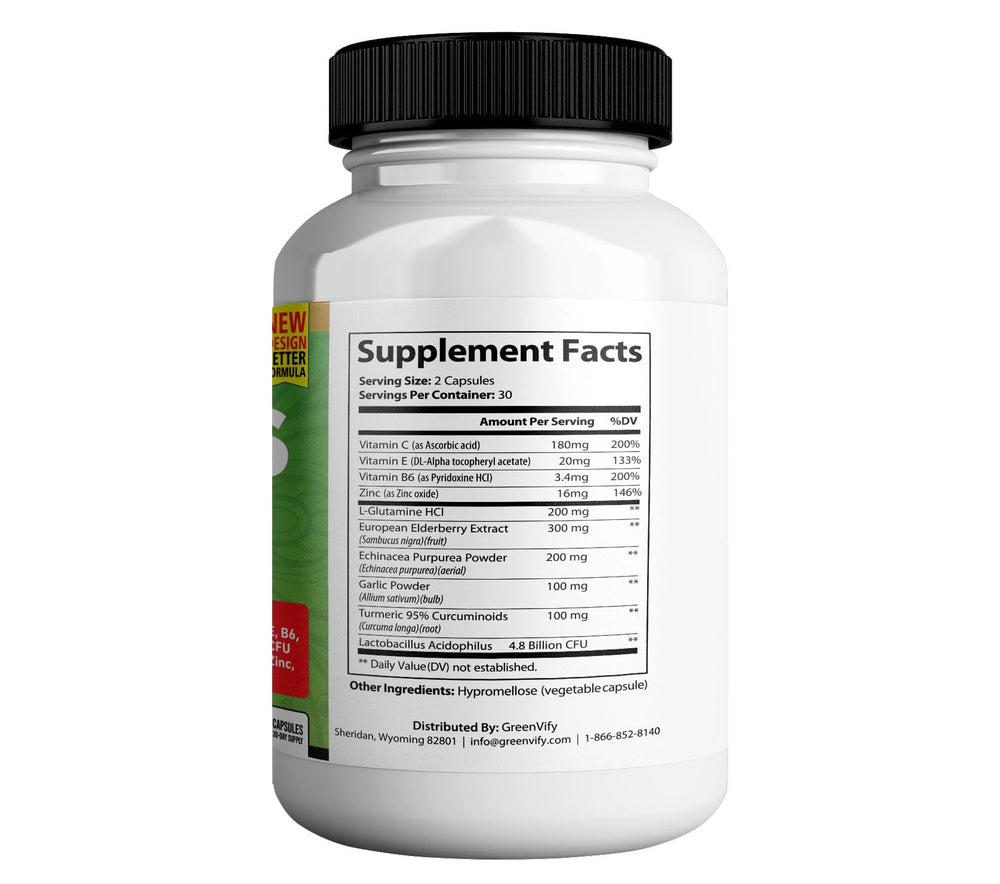 GREENVIFY Tonic Greens Max turmeric capsules displaying rich anti-inflammatory blend