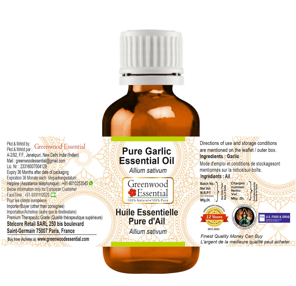 Greenwood Essential Garlic Essential Oil diffused to create a calming atmosphere.