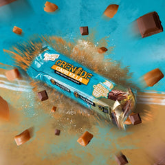 Grenade Carb Killa bar with visible ingredients, highlighting protein-packed snack.