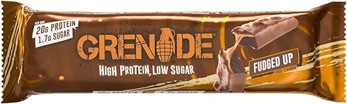 Grenade Carb Killa bar with dark chocolate chunks delivers a rich bite.