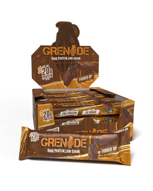 Grenade Carb Killa fudged centre bar offers creamy indulgence during workouts.
