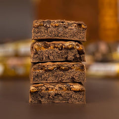 Grenade Carb Killa bar with golden caramel for decadent energy on the move.