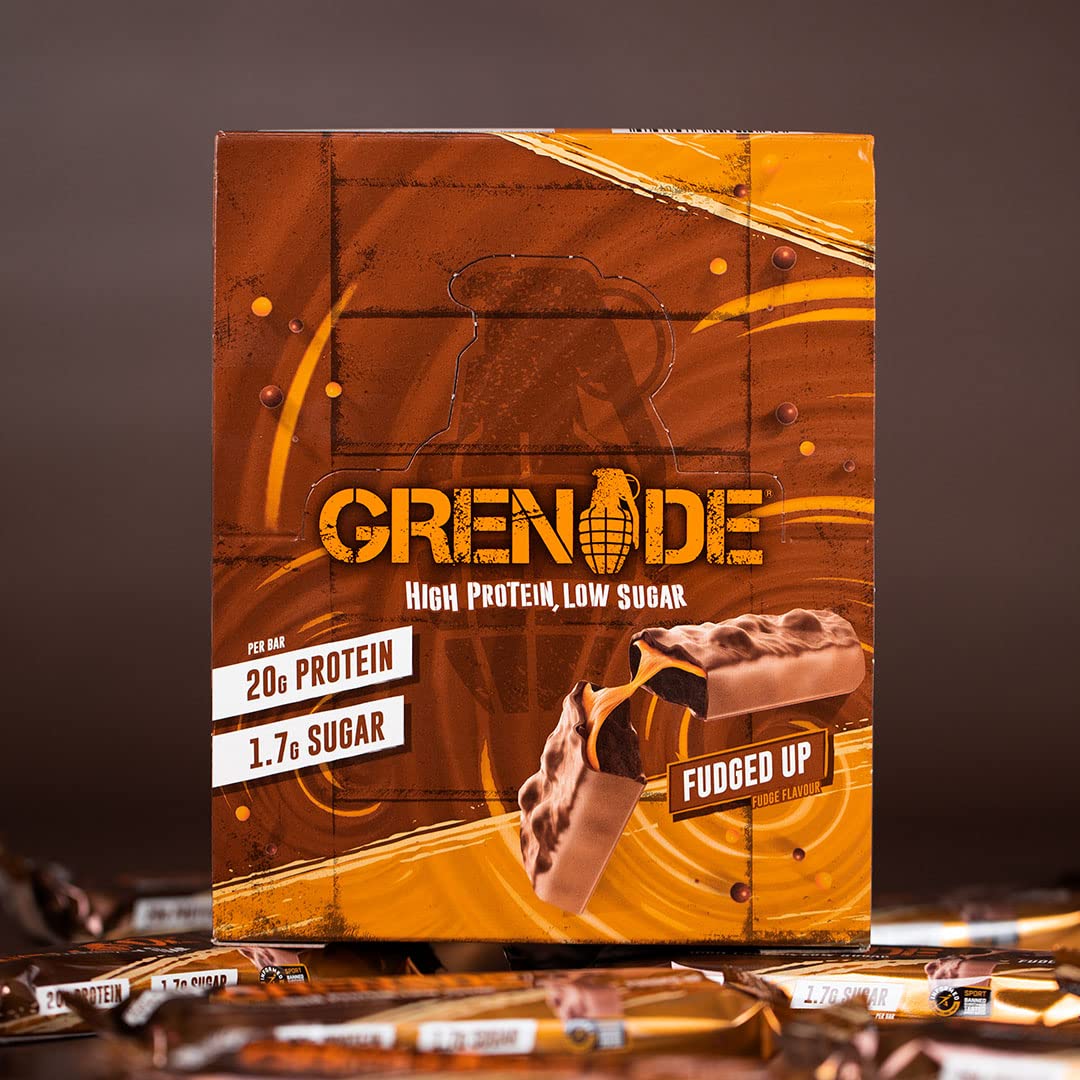 Grenade Carb Killa bar low sugar formula supports mindful snacking.
