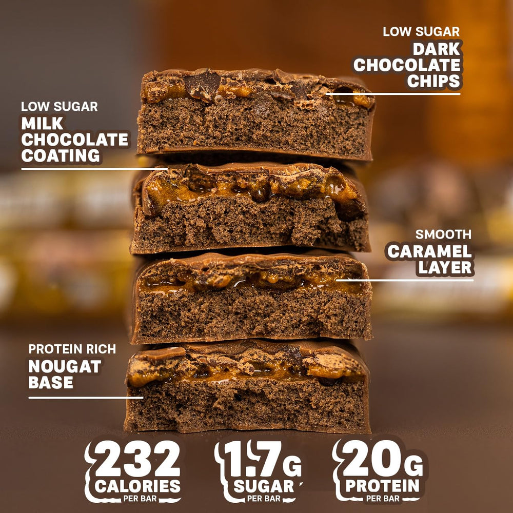 Grenade Carb Killa triple-layer bar delivering layered textures.