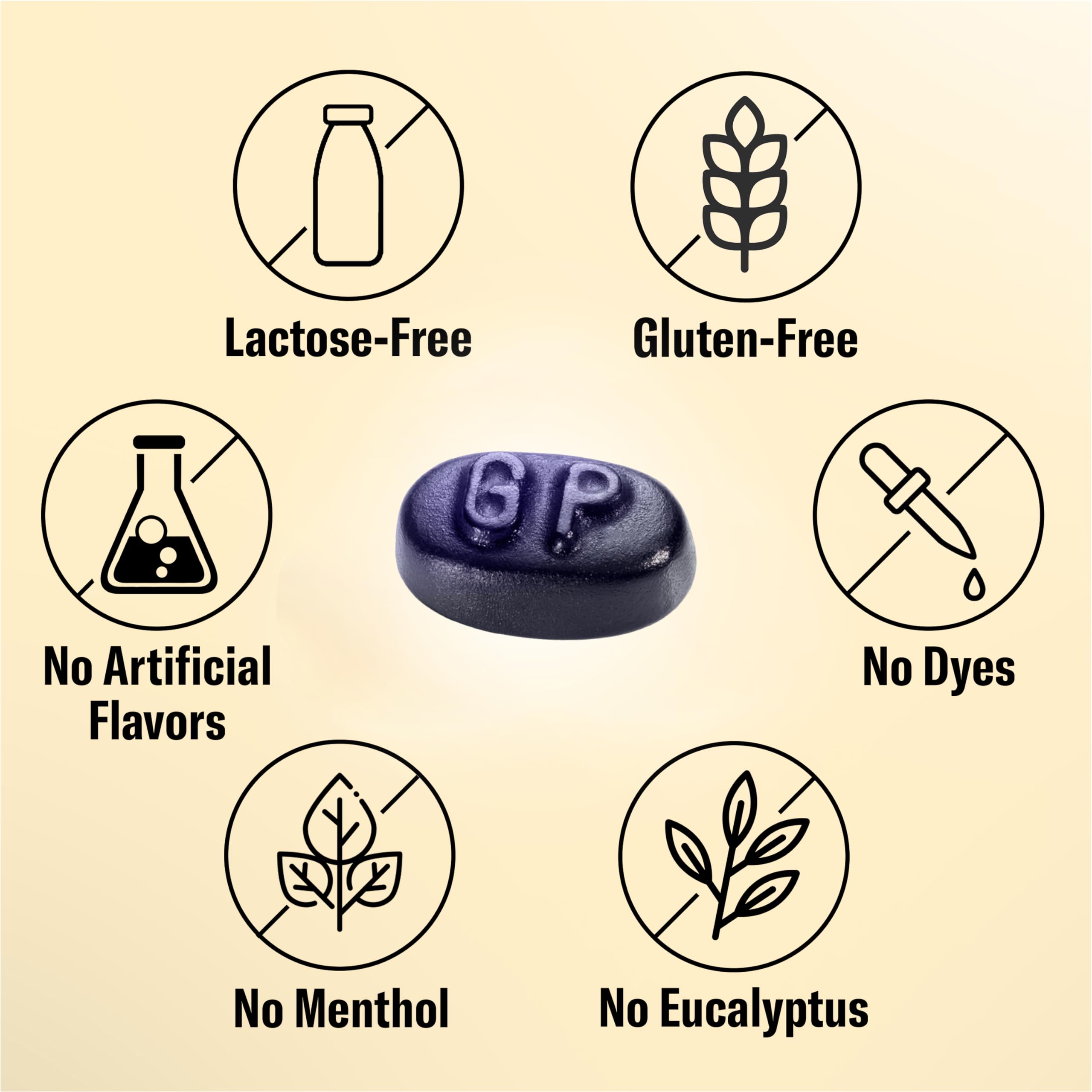 Clean label with no artificial colors or flavors and no menthol