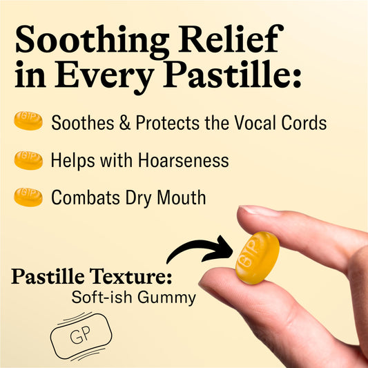 GRETHER'S Sugarfree Elderflower Pastilles packaging, gluten-free and lactose-free gift idea.