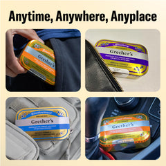 GRETHER'S sugarfree pastilles texture closeup - chewy glycerin-coated mouth moisture support