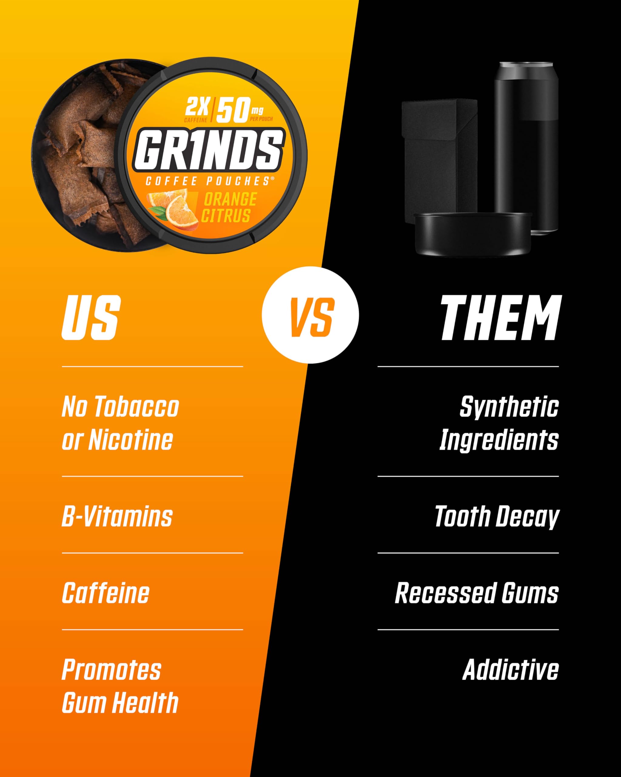 GRINDS New Orleans pouch delivers bold flavor with clean energy.