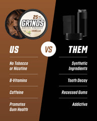 GRINDS Double Mocha pouch blends chocolate notes with caffeine