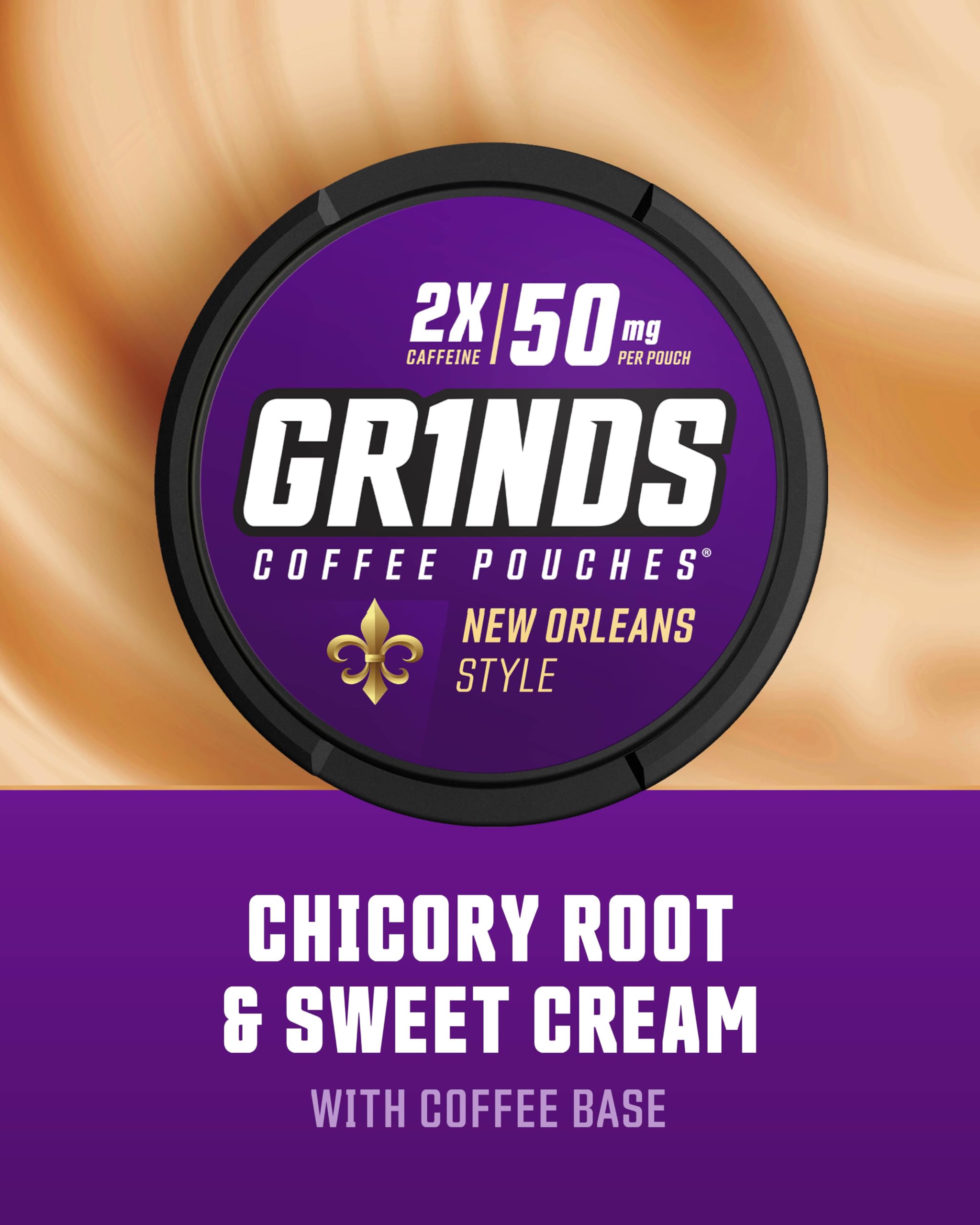 GRINDS caffeine-rich option delivers a coffee-like energy lift