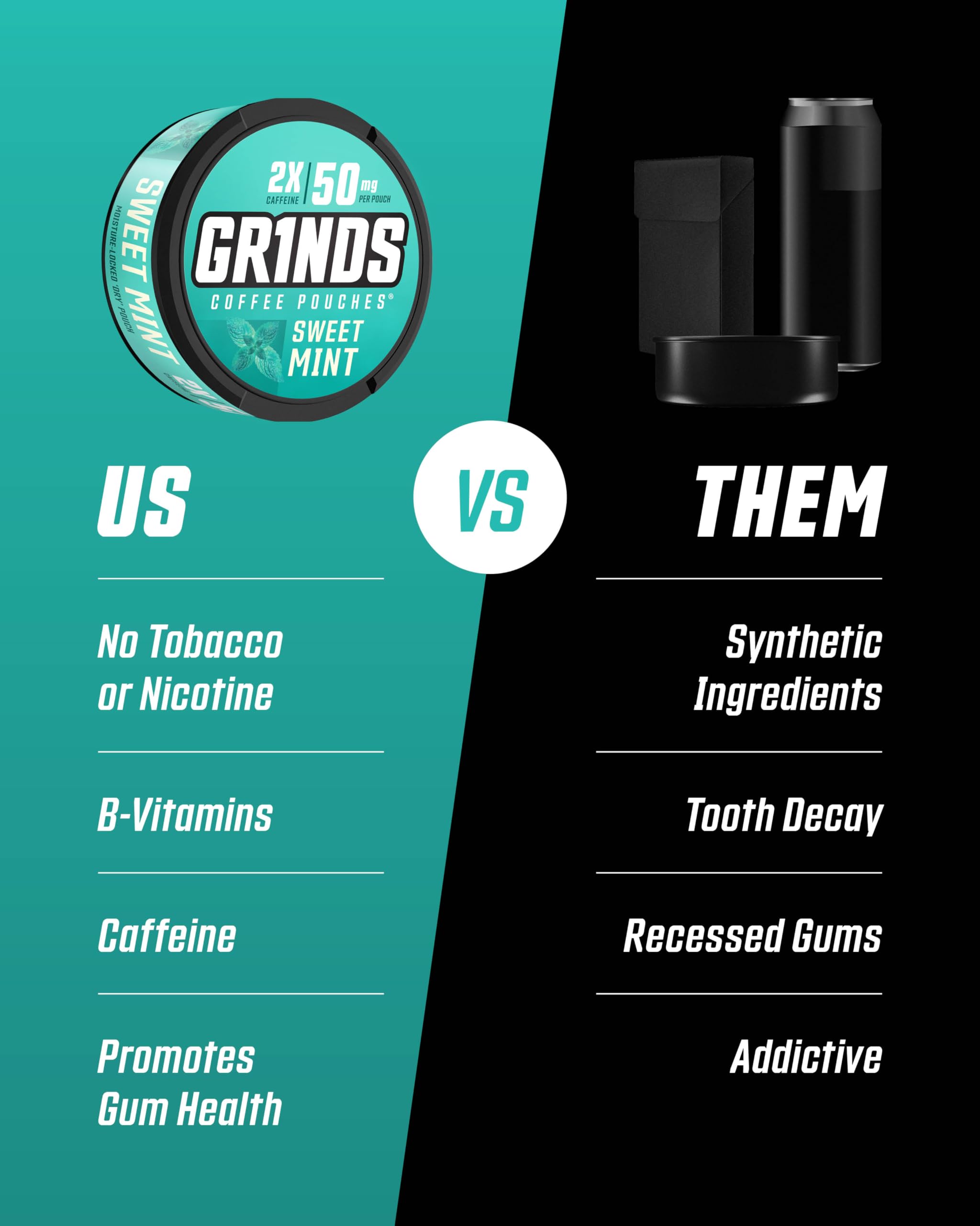 GRINDS Coffee Pouches provide caffeine boost without nicotine