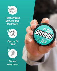 GRINDS Coffee Pouches Vanilla can blends smooth aroma with a gentle energy kick.