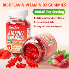 GrnLife B2 Gummies feature a soft texture and vibrant color