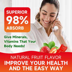 GrnLife calcium citrate gummies being chewed as part of daily routine