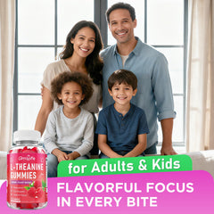 GrnLife L-Theanine gummies texture suggests quick absorption and convenient daily use.