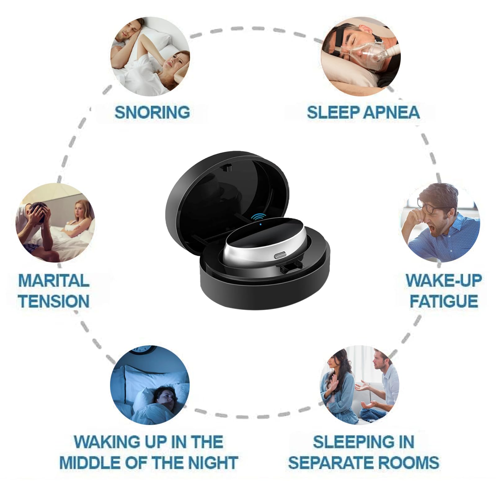 grueoath Z3 Pro snoring device packaging as a thoughtful sleep gift