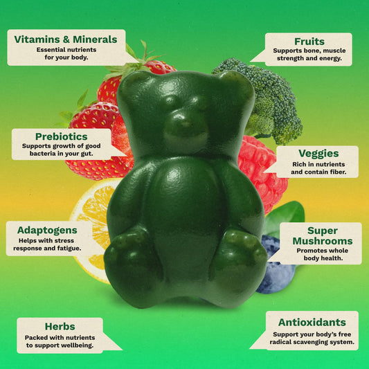 Grüns on-the-go packs provide portable daily nutrition.
