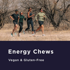 GU Energy Chews strawberry flavor bag with tasty calories for endurance.