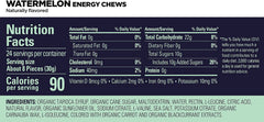 GU Energy Chews vegan and gluten-free options for athletes.