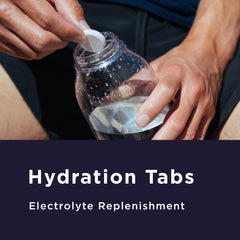 GU Energy Hydration 48-serving box with tubes shown for portable electrolyte replenishment.