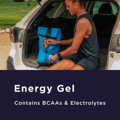 GU Energy Original Energy Gel ingredient panel highlights carb sources and amino acids
