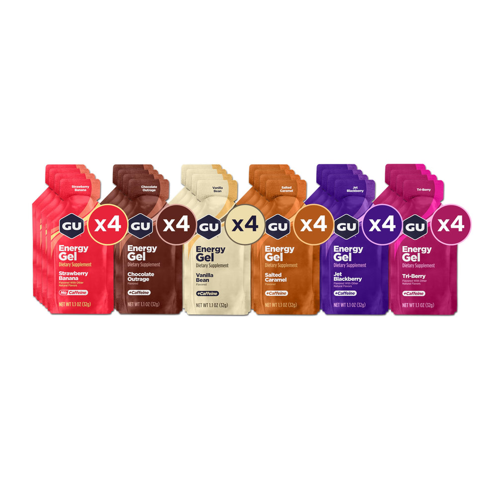 GU Energy Original energy gel packet for quick fueling during workouts.