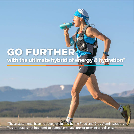 Roctane endurance packets for convenient on the go fueling.